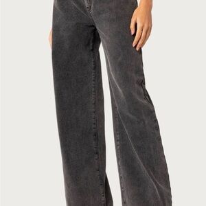 Edikted Raelynn low rise baggy jeans